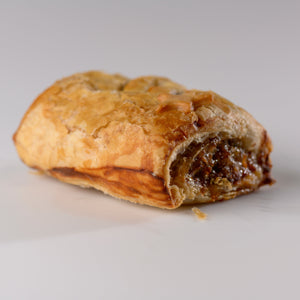 6 Pork, Cheddar & Pickle Gourmet Sausage Rolls & 6 x Lamb and Mint Cornish Pasties ( Pre-Baked 340g )