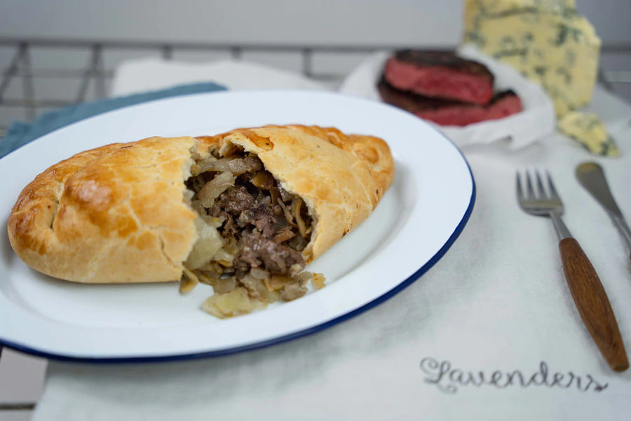 Box of 5 x Traditional Cornish Pasties & 5 x Beef & Stilton